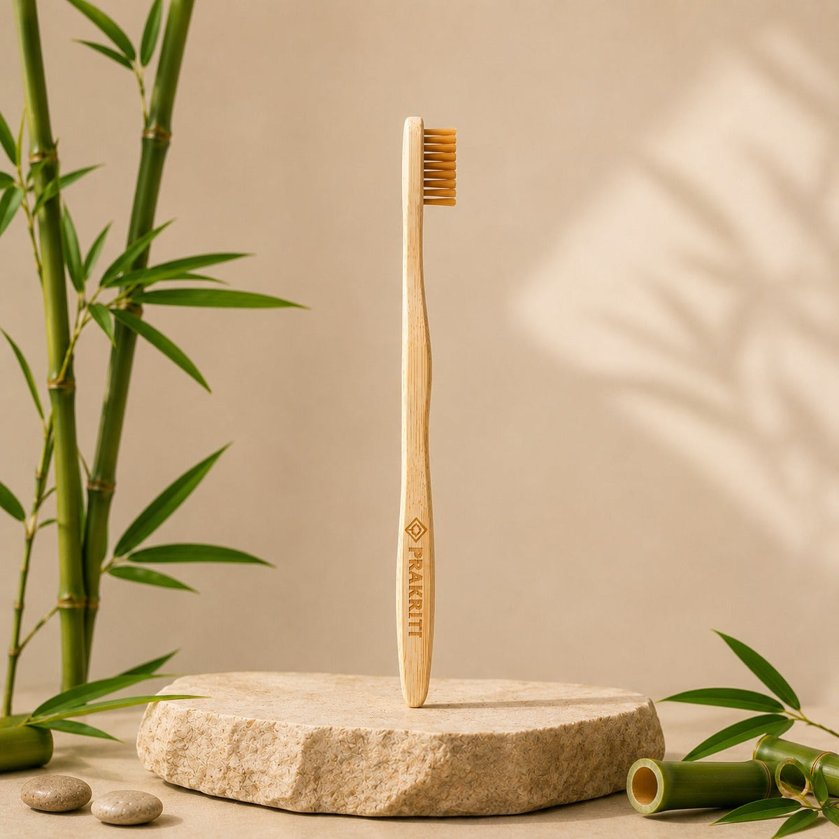 Bamboo Toothbrush | Eco-Friendly Toothbrush | Prakriti