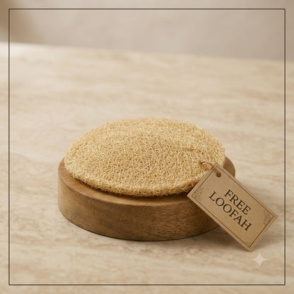 Pack Of 3 | Pack of 3 Handcrafted Luxury Soaps with Free Loofah | Natural Handmade Bathing Soap Combo