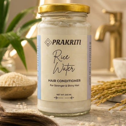 Rice Water Hair Conditioner | Smooth, Soft & Nourished-Looking Hair