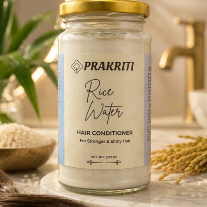 Rice Water Hair Conditioner | Smooth, Soft & Nourished-Looking Hair