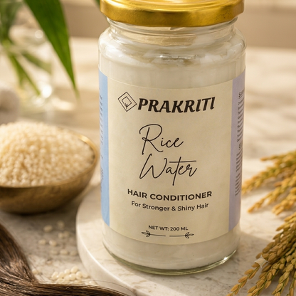Rice Water Hair Conditioner | Smooth, Soft & Nourished-Looking Hair