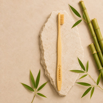 Natural Bamboo Toothbrush for Kids | Eco-Friendly Kids Toothbrush
