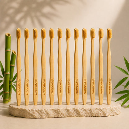 Natural Bamboo Toothbrush for Kids | Eco-Friendly Kids Toothbrush