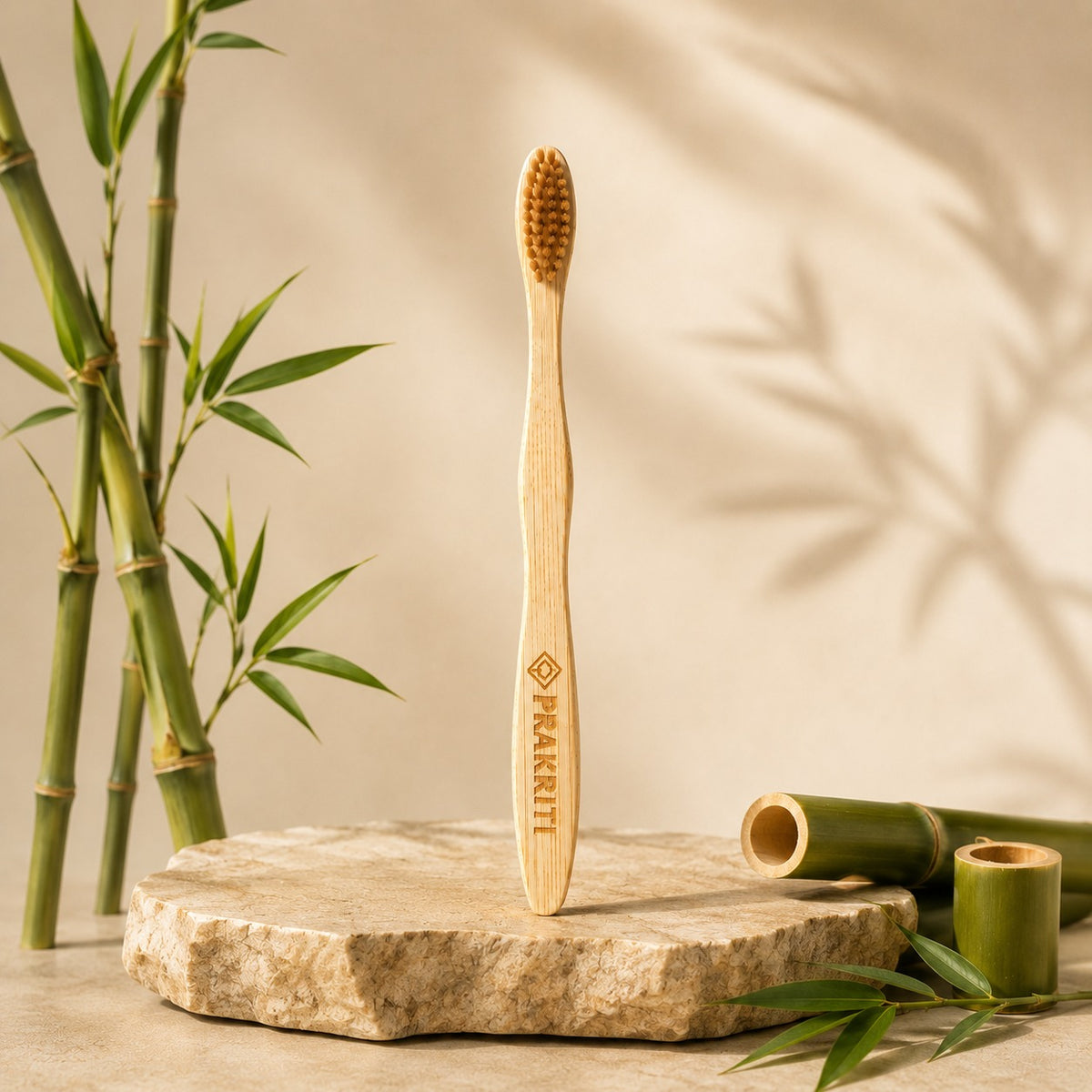 natural bamboo toothbrush for kids | eco-friendly kids toothbrush