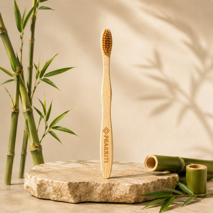 Natural Bamboo Toothbrush for Kids | Eco-Friendly Kids Toothbrush
