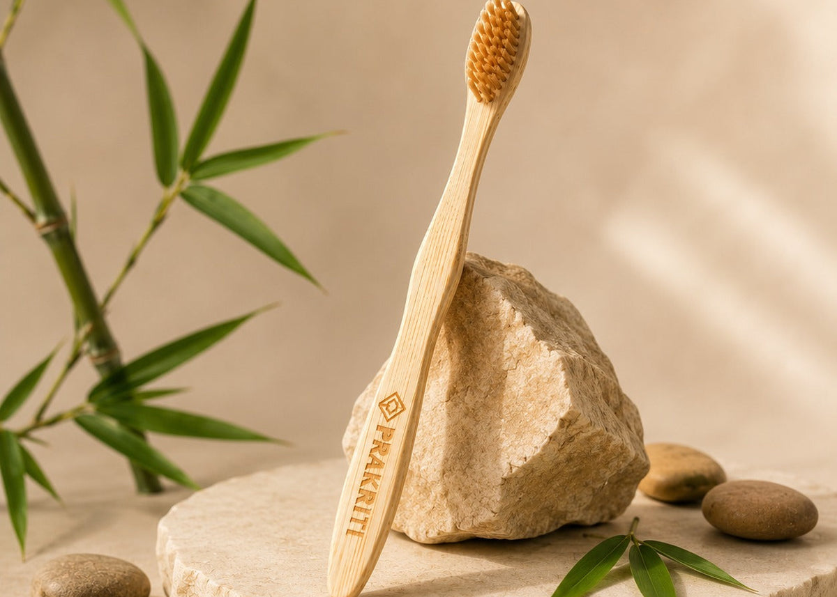natural bamboo toothbrush for kids | eco-friendly kids toothbrush