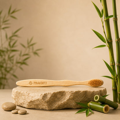 Natural Bamboo Toothbrush for Kids | Eco-Friendly Kids Toothbrush