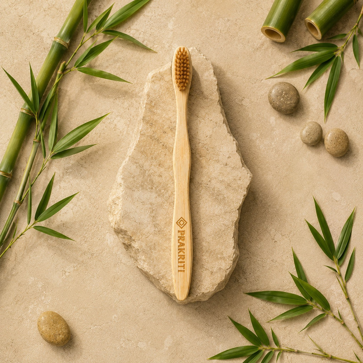 natural bamboo toothbrush for kids | eco-friendly kids toothbrush