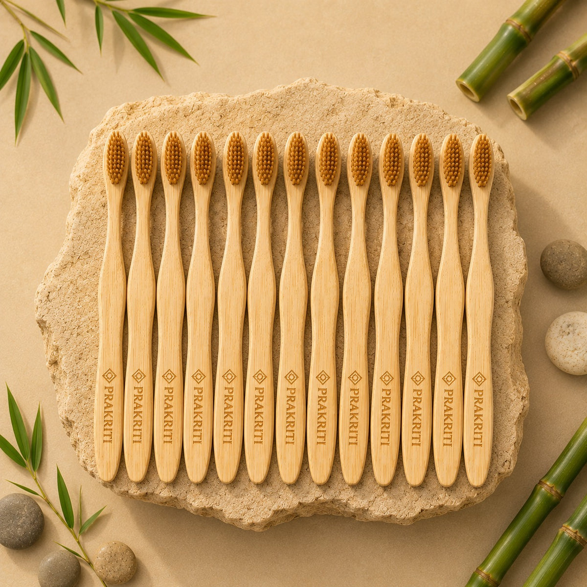 natural bamboo toothbrush for kids | eco-friendly kids toothbrush