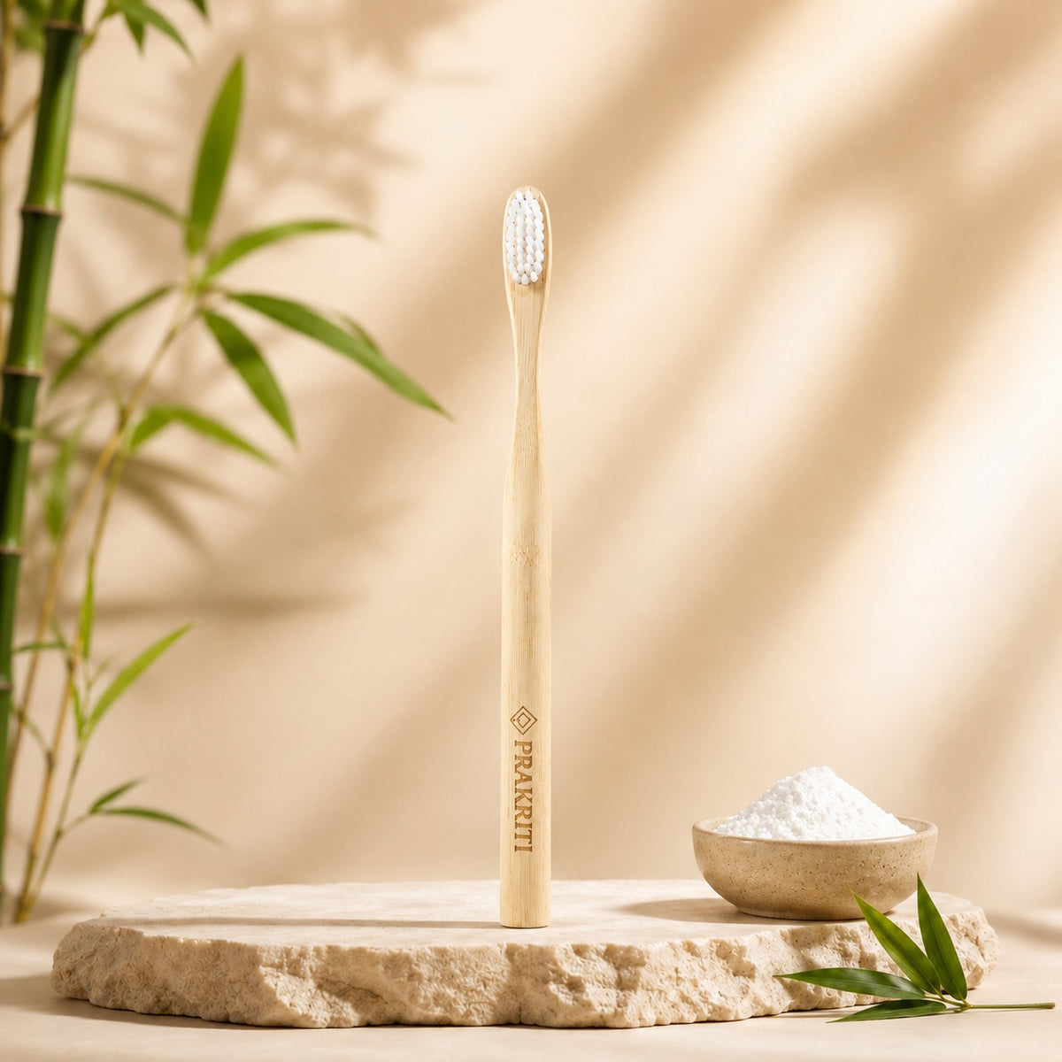 adult bamboo toothbrush set | natural eco-friendly toothbrushes for everyday oral care