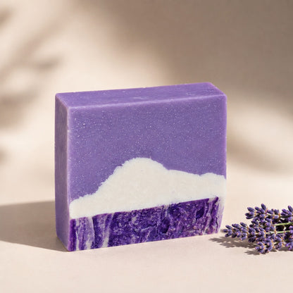 Handmade Cold Processed Lavender Soap | Gentle & Nourishing for All Skin Types