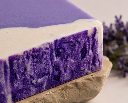 Handmade Cold Processed Lavender Soap | Gentle & Nourishing for All Skin Types