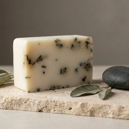 Natural Handmade Basil Soap | Gentle & Refreshing Herbal Bath Soap